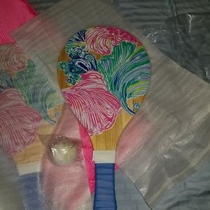 🎄Lilly Pulitzer Paddle Ball Set🎁